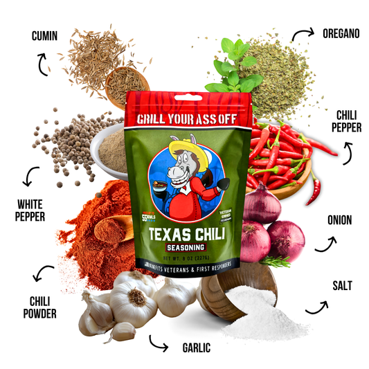 Texas Chili-Classic Blend for Stews, Tacos & BBQ