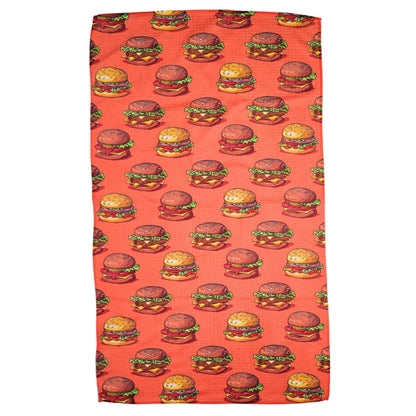 Smash Burgers 4th of July Cookout Tea Towel - Summer Decor