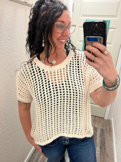 Crystal Crochet Top