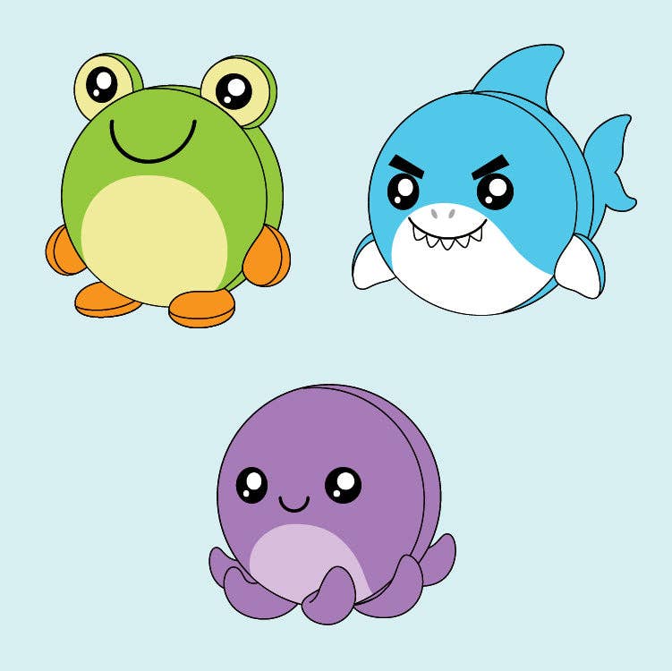 Smoosh Pets: Ultra-Soft Squishy Plush Animal Ball Assortment