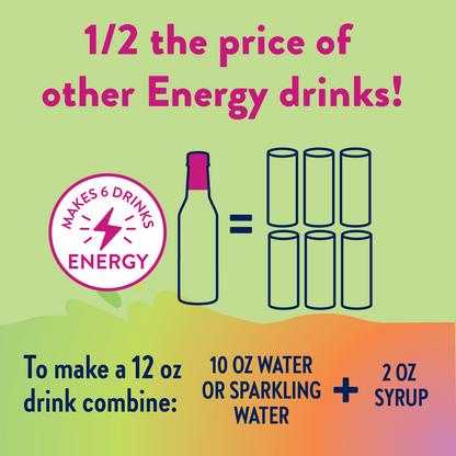 Sugar Free Energy Syrup - 375ml