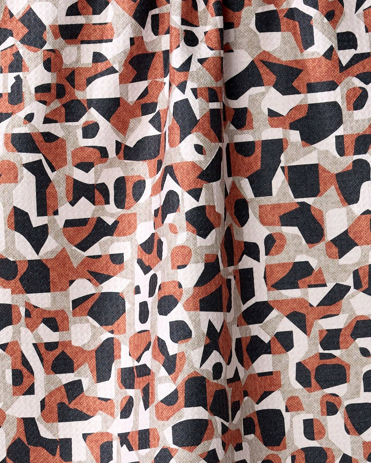 Geometric Leopard Tea Towel