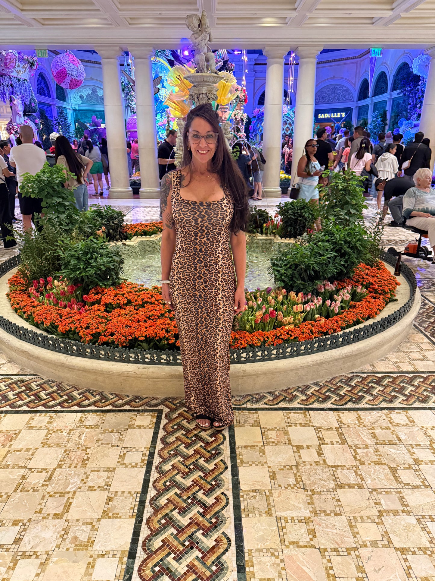 Bellagio Leopard Dress