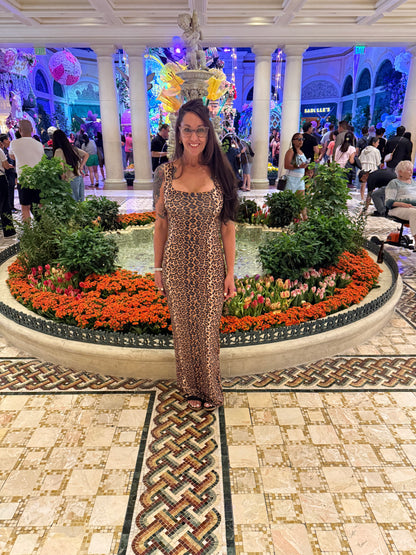 Bellagio Leopard Dress