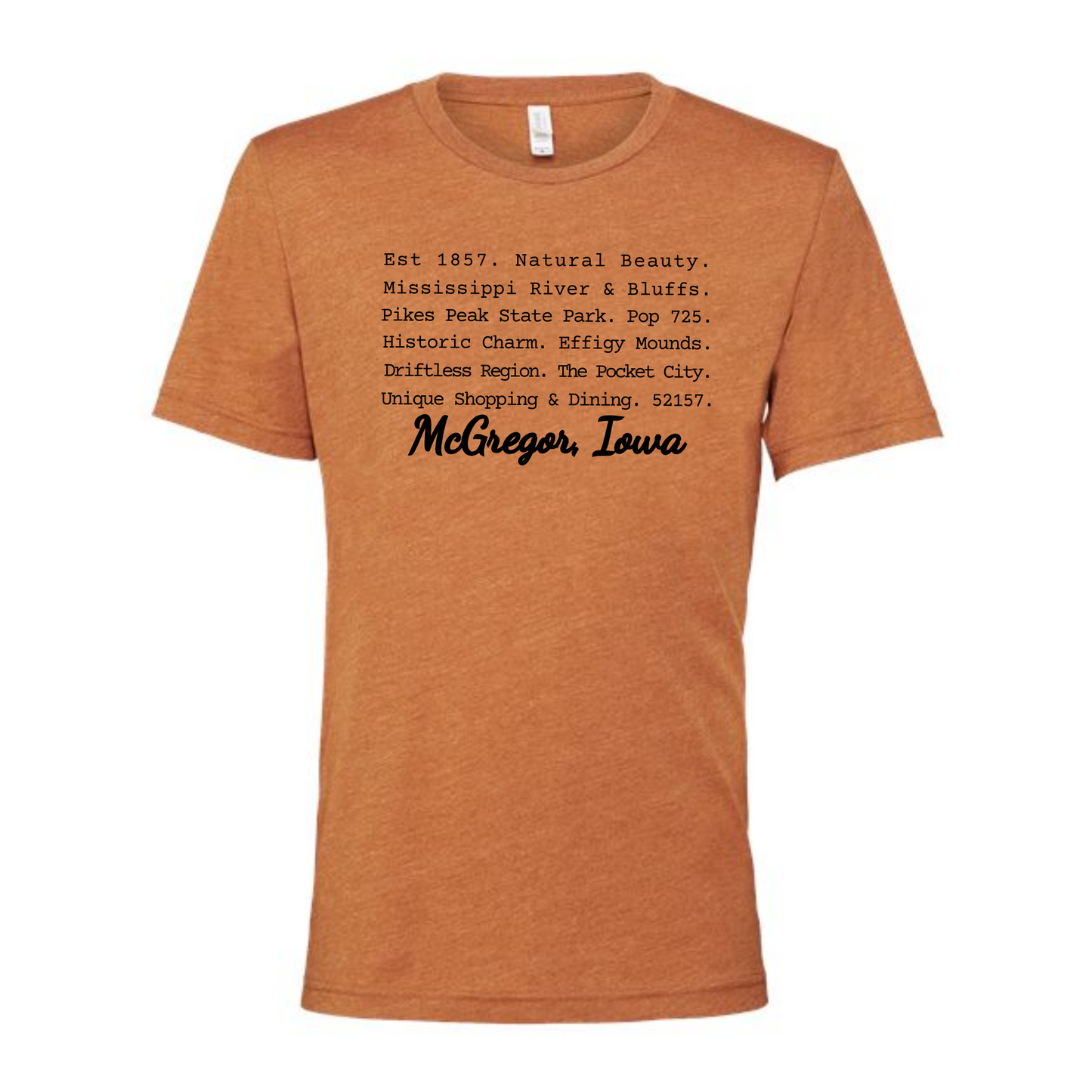 McGregor Iowa T