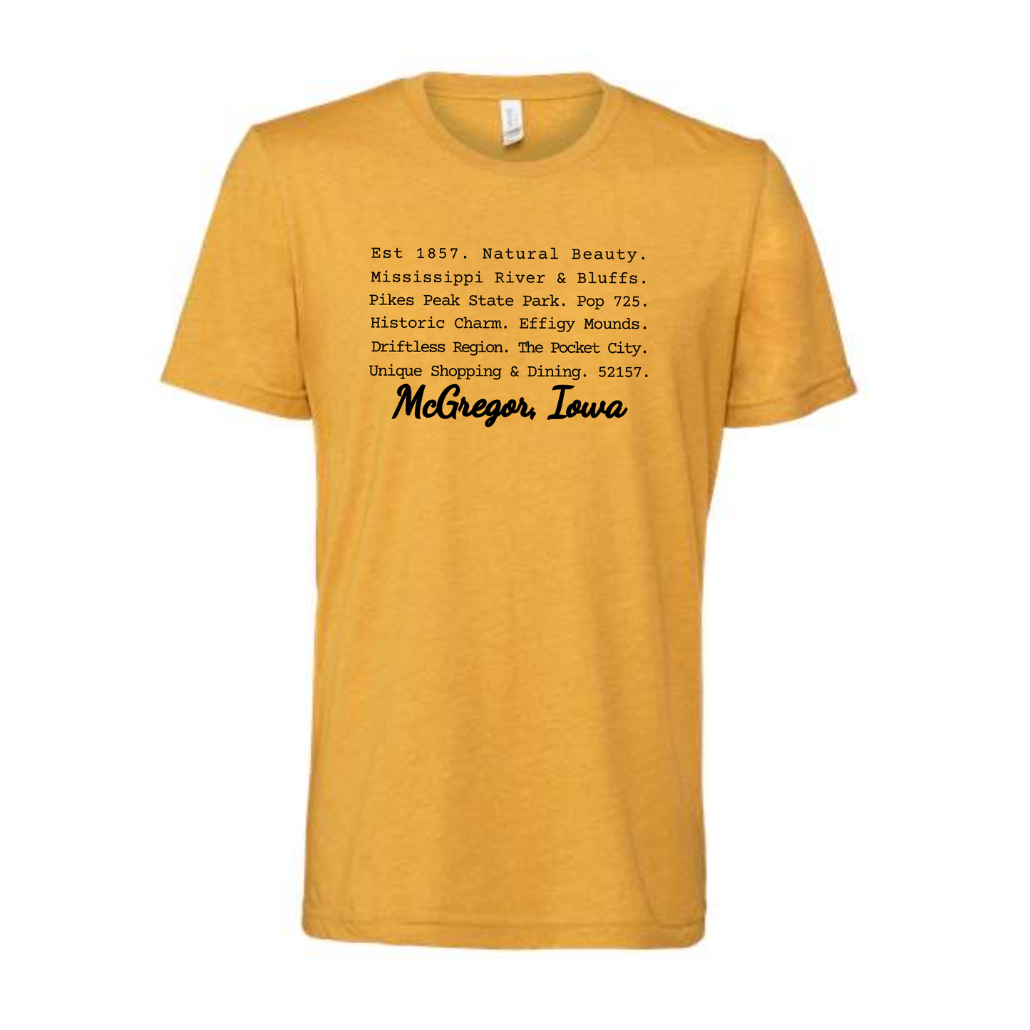 McGregor Iowa T