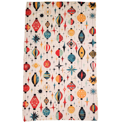 Holiday Ornaments - Christmas Decor Waffle Tea Towels