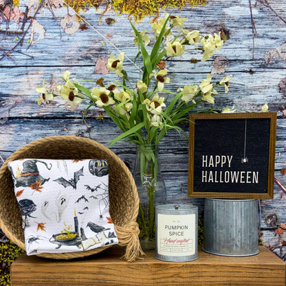 Witches Potion Waffle Kitchen Tea Towels - Halloween Decor