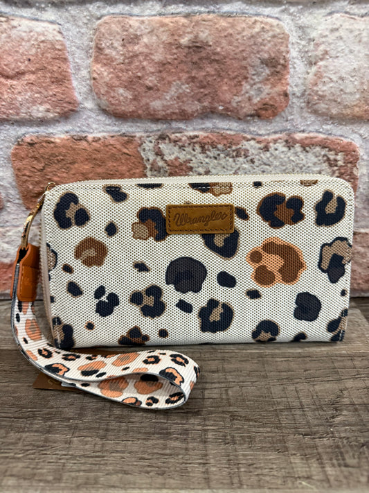 Wrangler Leopard Print Wallet
