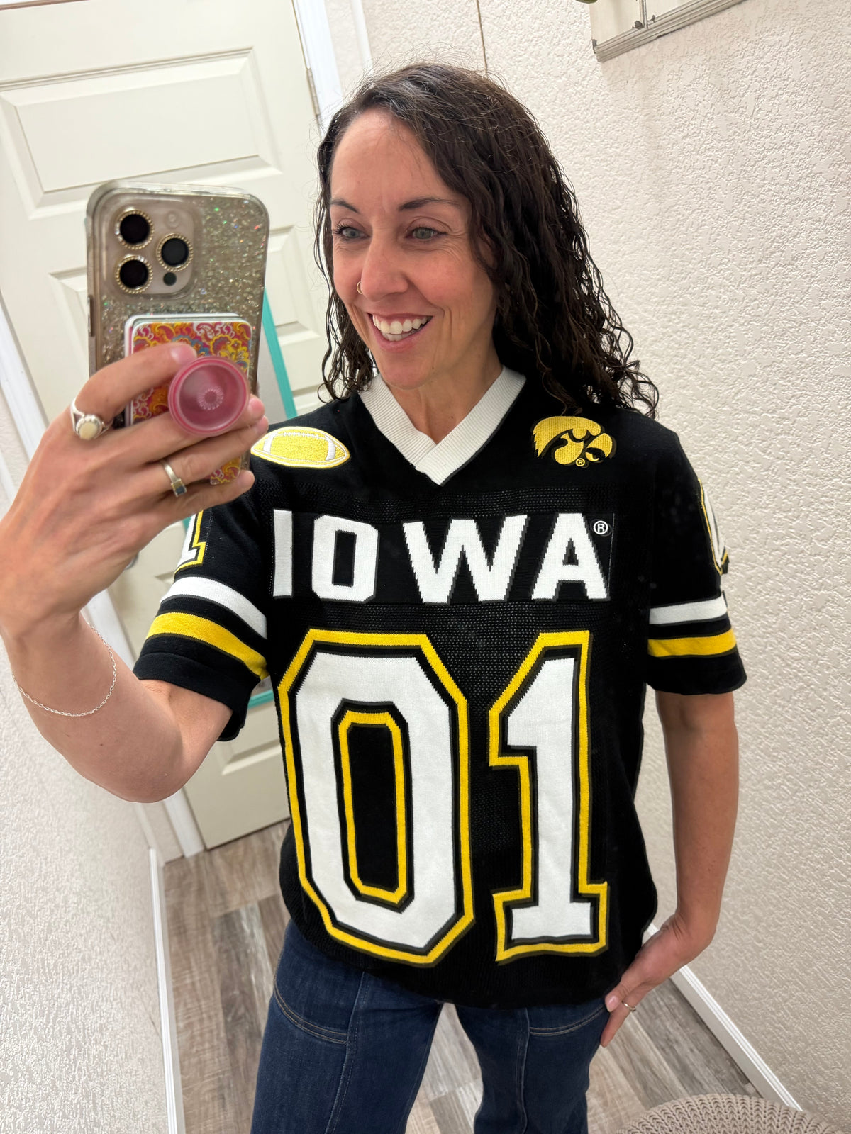 Iowa Hawkeyes Sideline Sweater Jersey
