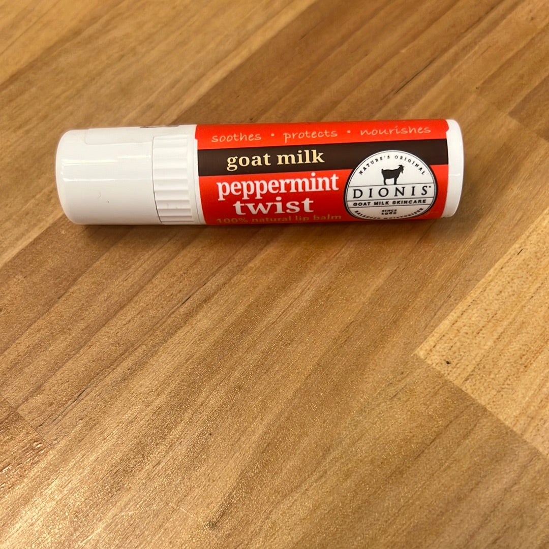 Peppermint Dionis Goat Milk Lip Balm