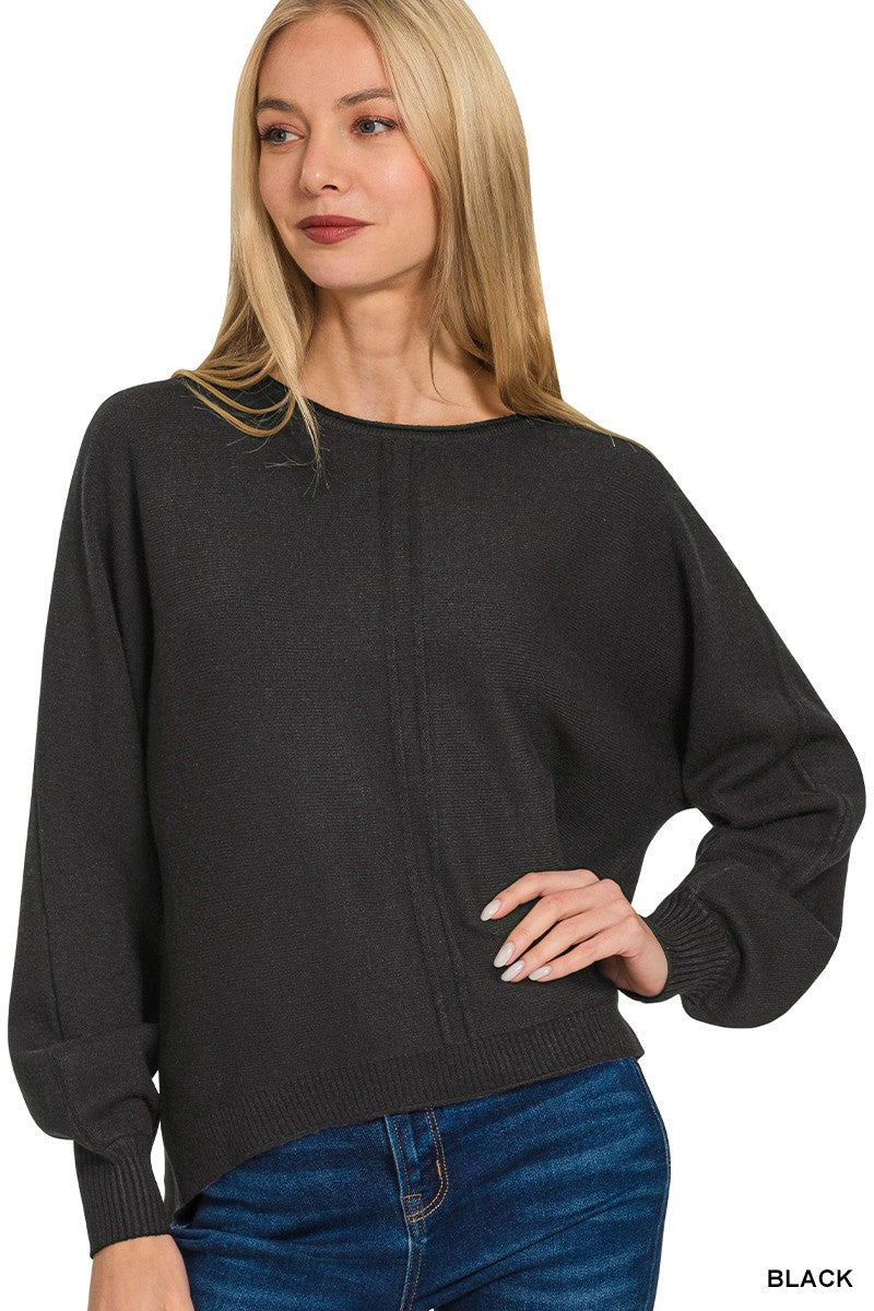 Vitality Long Sleeve Sweater Top
