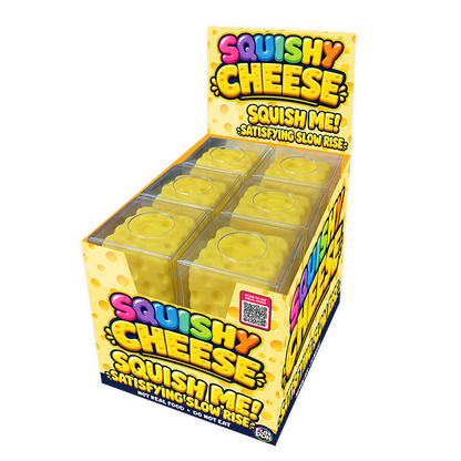Fun Doh Slow Rise Cheese Squishies | Viral Sensory