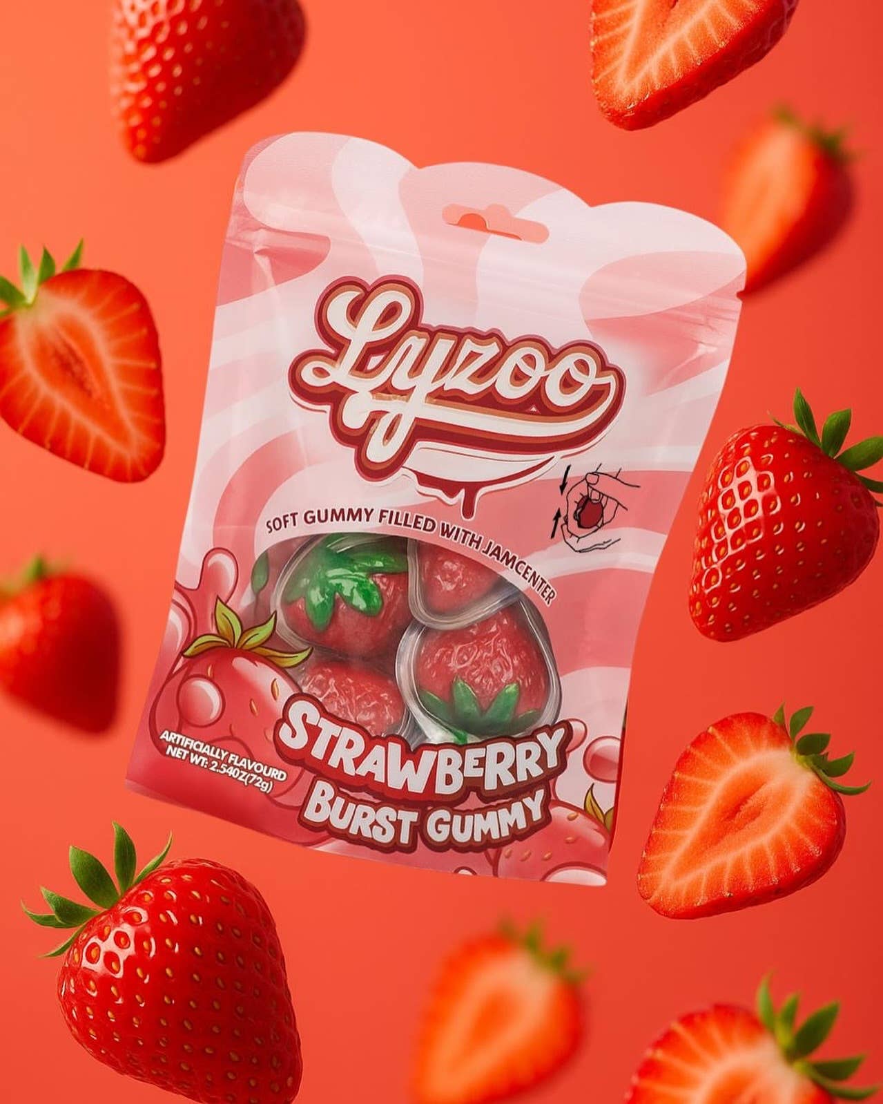 Strawberry Burst Gummy