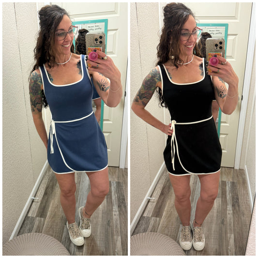 Scottie Scrumptious Sporty Dress With Built In Shorts