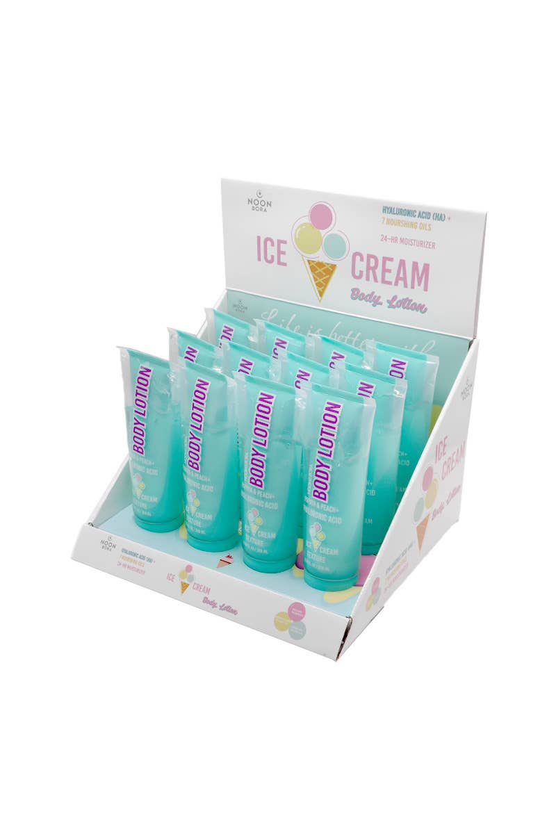 Papaya & Peach Ice Cream Body Lotion -