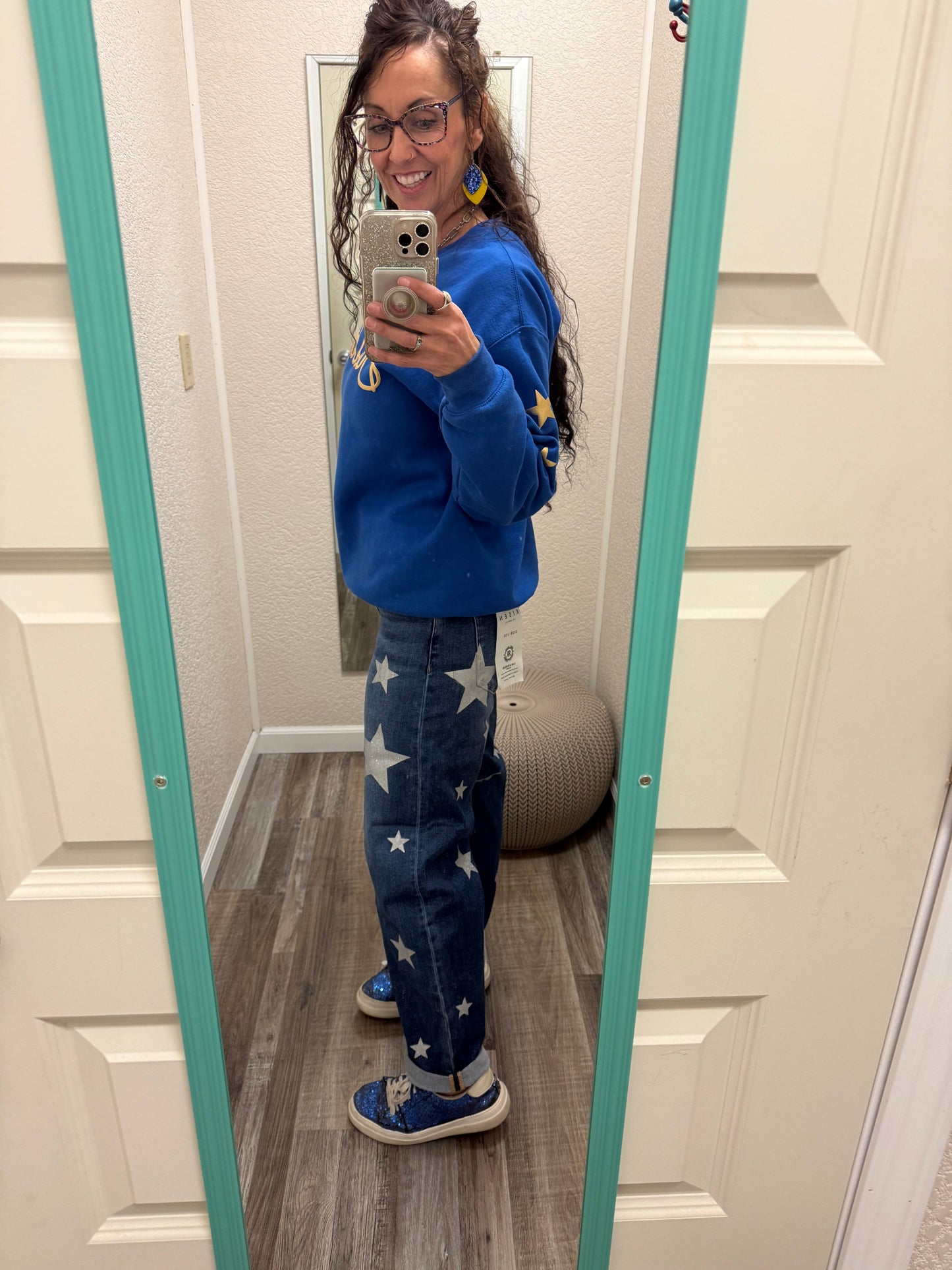 Oh My Stars Barrel Risen Jeans