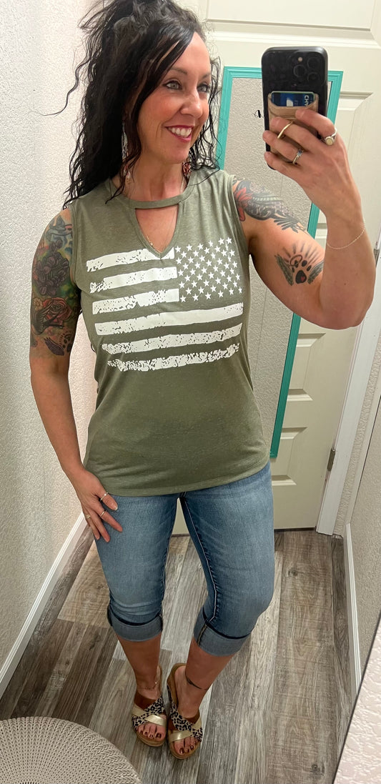 Green - American Hero Tank