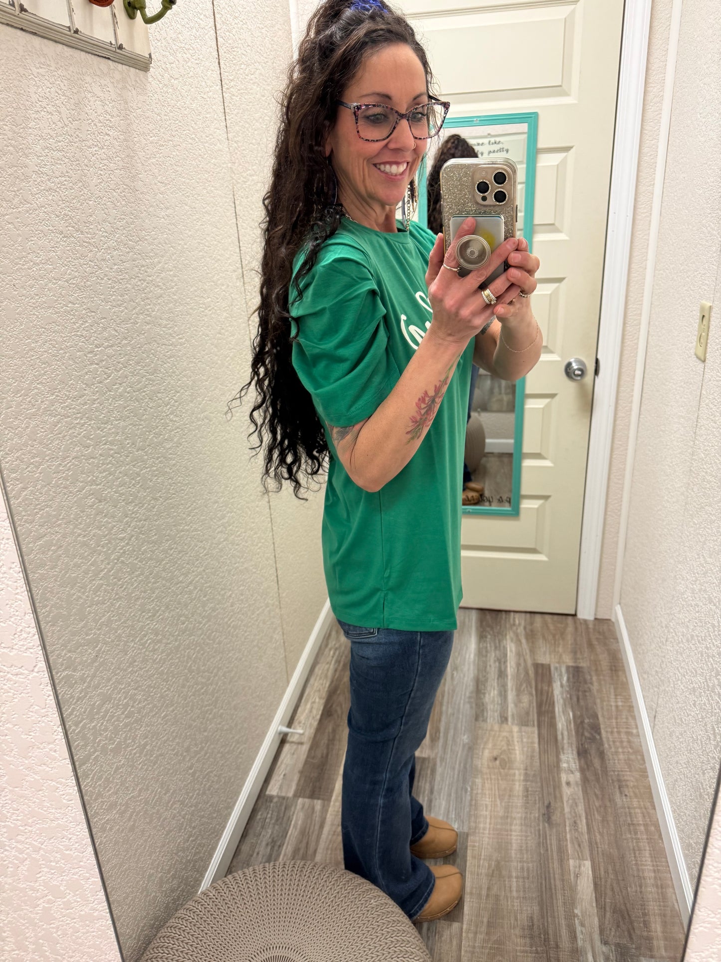 Lucky Irish Princess Sleeve Top