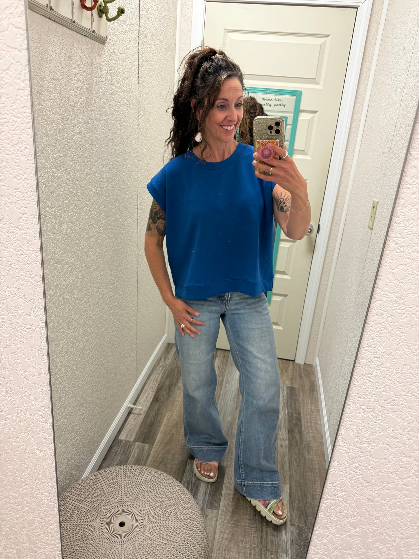 Lucie Scrumptious Short Sleeve Top