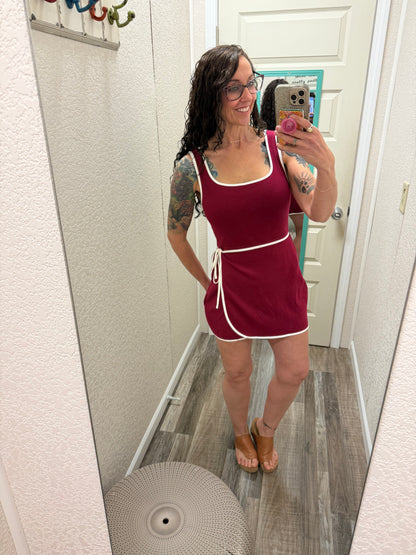 Scottie Scrumptious Sporty Dress With Built In Shorts