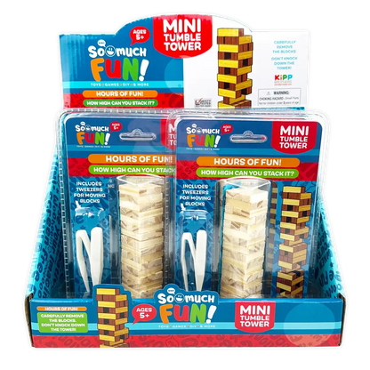 Mini Tumble Tower Wood Game