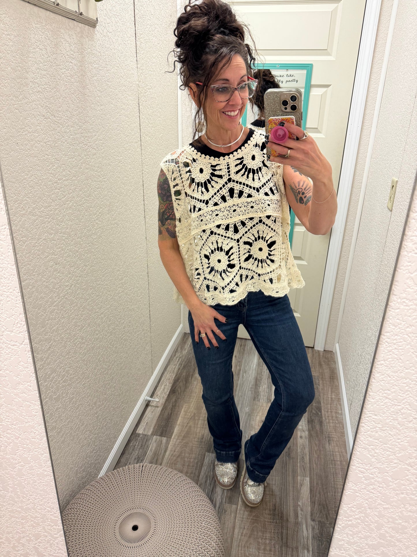 Hera Greek Goddess Crochet Tank