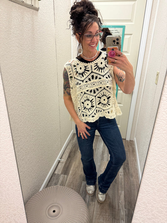 Hera Greek Goddess Crochet Tank