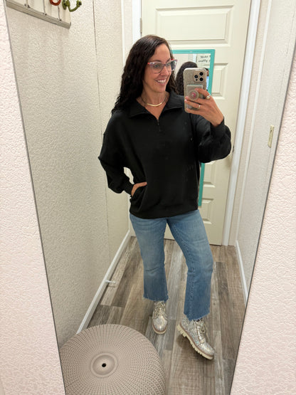 Sadie Scuba 1/2 Zip Pullover