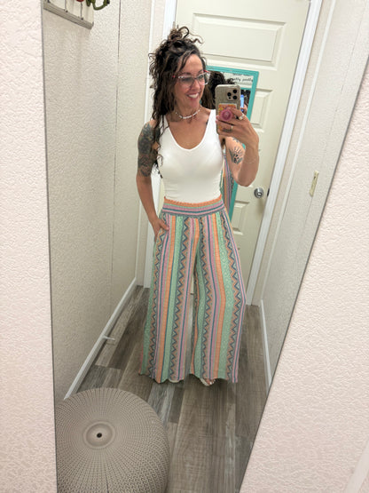 Beachin Wide Leg Pants