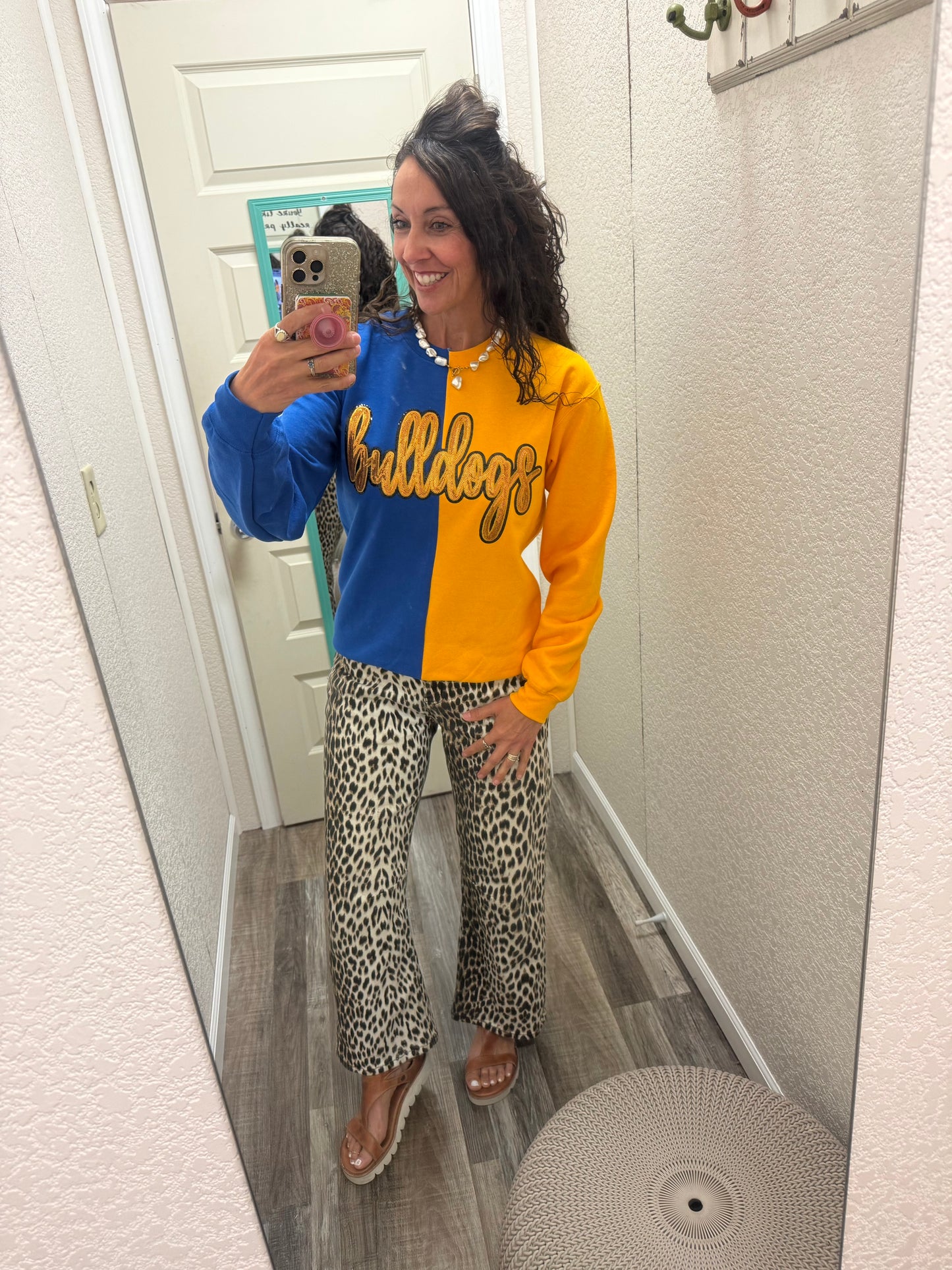 Bulldogs Split Sweatshirt