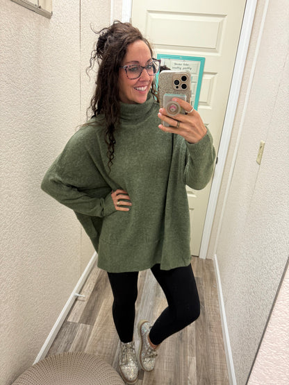 Fawn Hacci Turtleneck Sweater