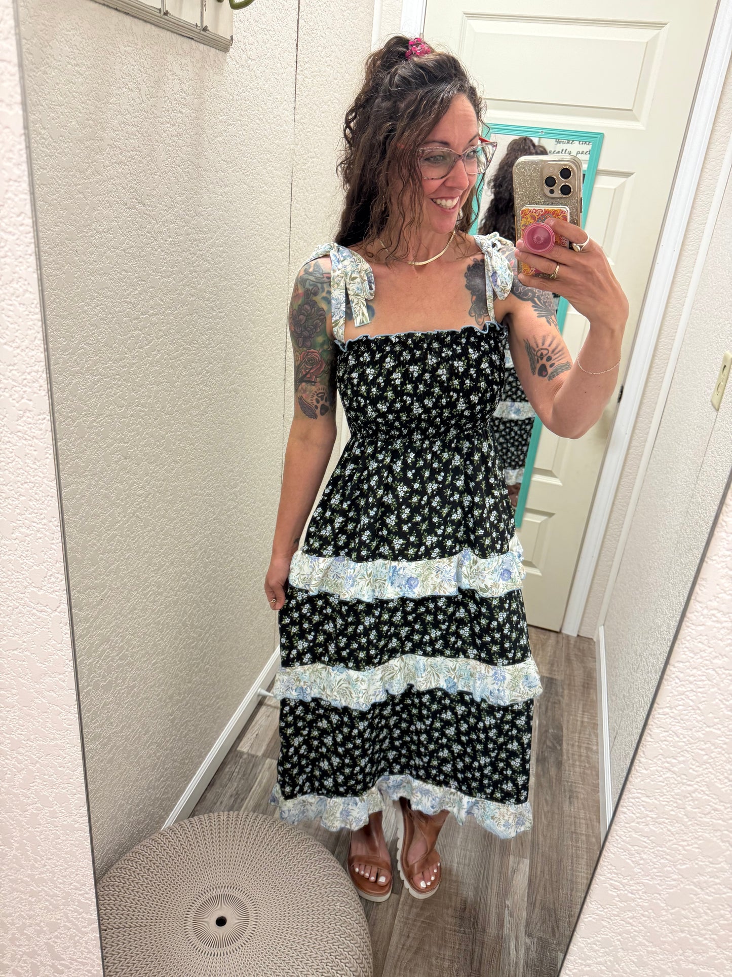 Darling Bows Dress With Pockets