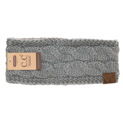 Solid Cable Knit CC Women's Fashion Headband