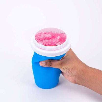 Pink Instant Slushie Maker Cup Includes Straw/Spoon