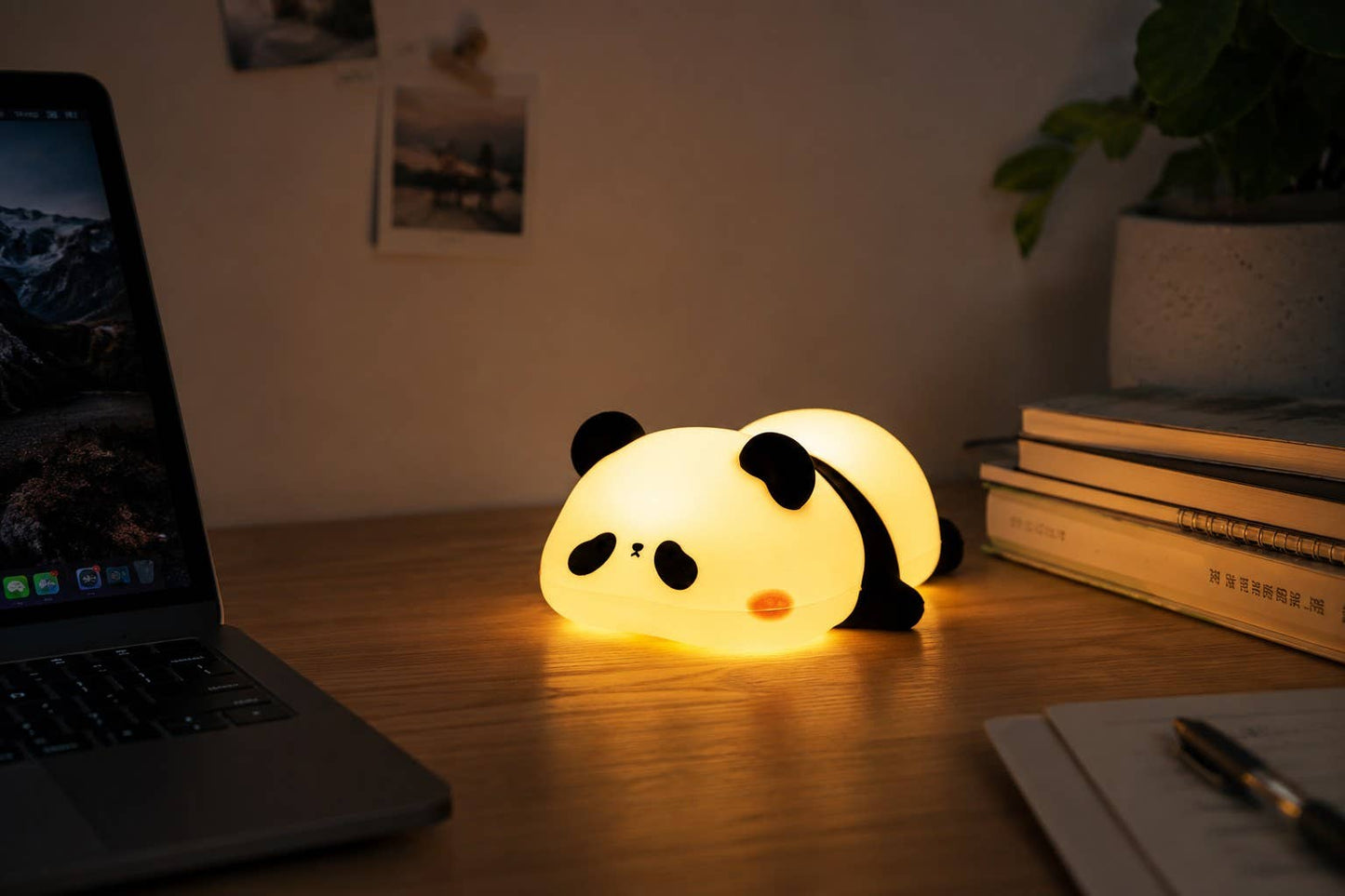 Panda Squishy Night Light