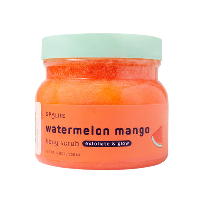 Watermelon Mango Exfoliating Body Scrub | Summer Self-Care