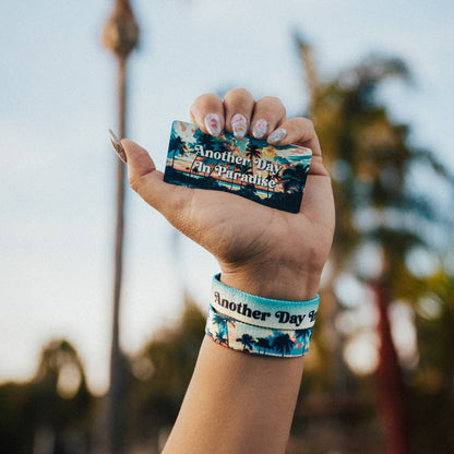 Another Day In Paradise Interactive Tide Tracker Bracelet: Medium
