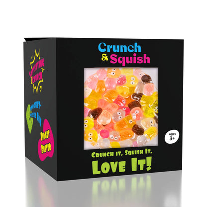 Crunch & Squish Candy Series Crunchy Squishy Stress Ball Fidget Toy