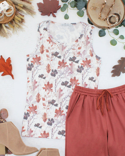 Ava Tank - Fall Foliage