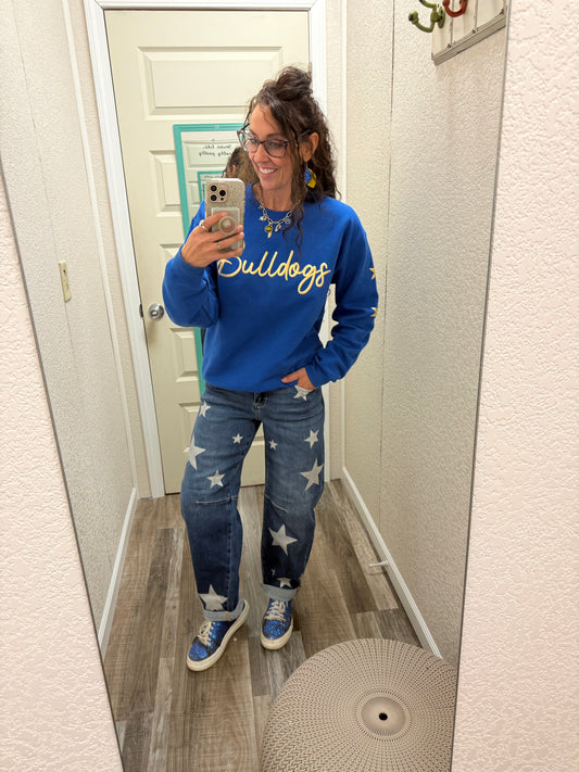 Oh My Stars Barrel Risen Jeans