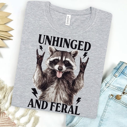 Unhinged & Feral Graphic Tee