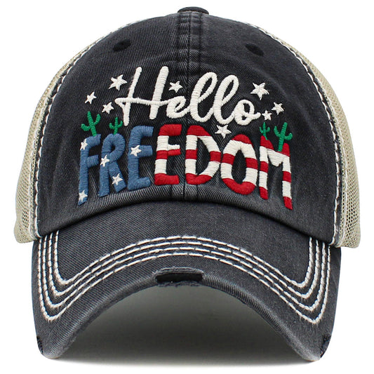 Hello Freedom Hat