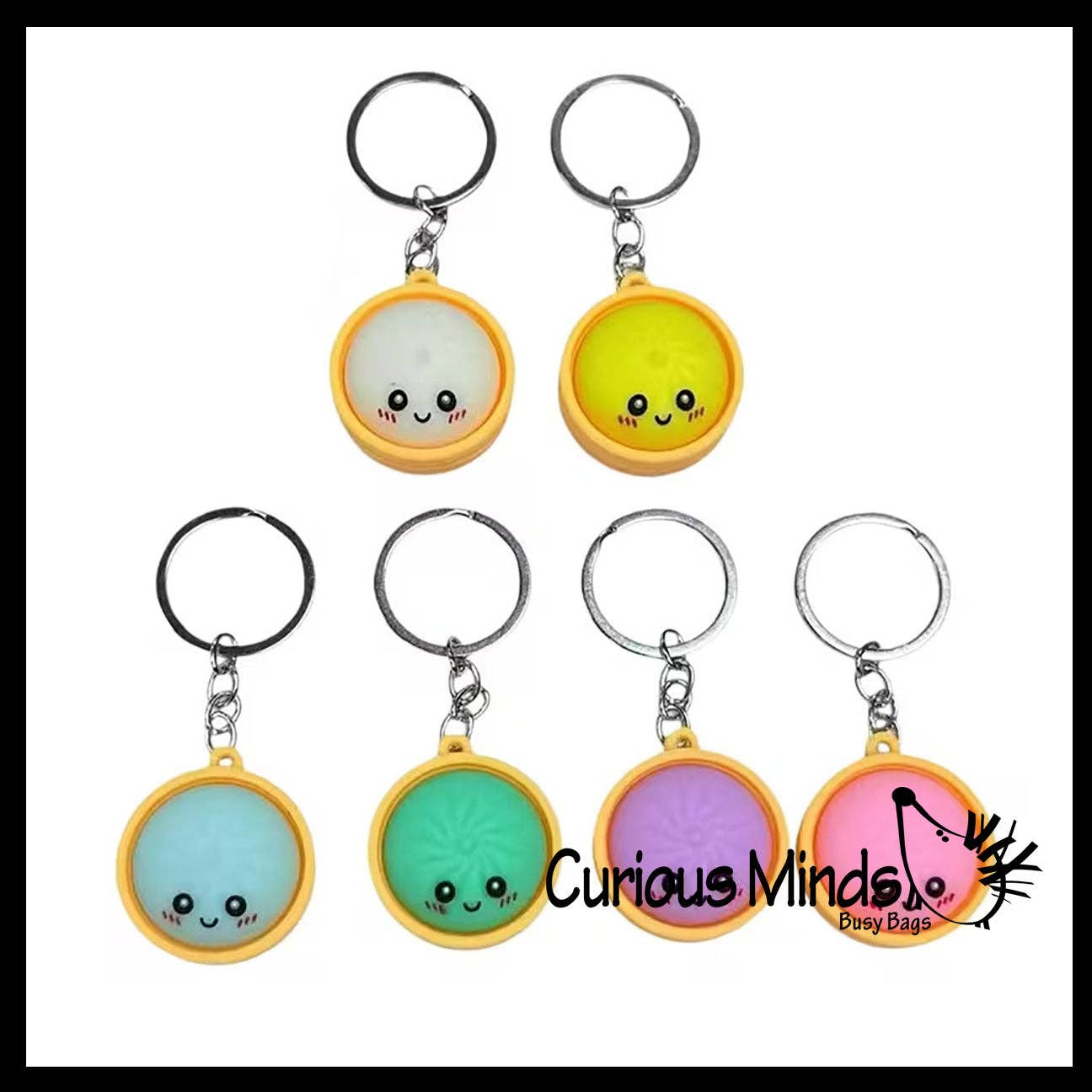 Dumpling Keychains