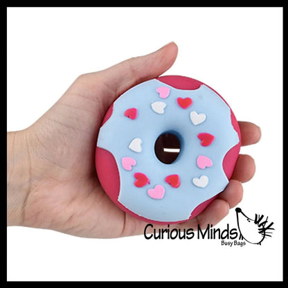 Donut Doughnut Soft Doh Filled Stretch Ball