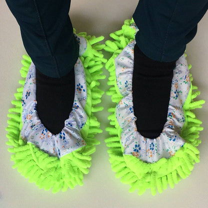 MICROFIBER MOP SLIPPERS SHOES COVER MOP SOCKS