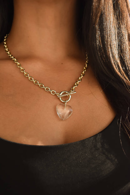 Gallery Charm Necklace: Silver