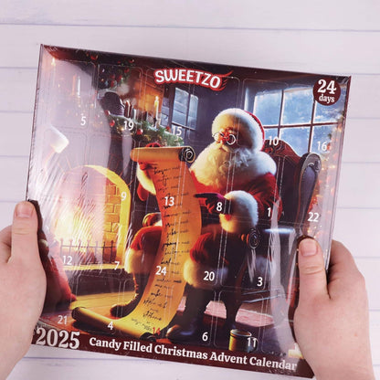 Christmas Advent Calendar with Gummy Candy