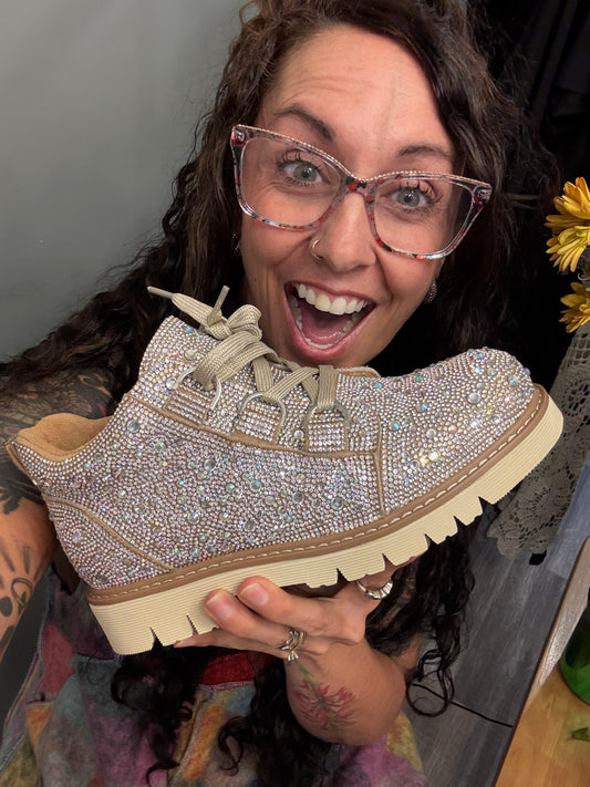Rhinestone Campfire Boots