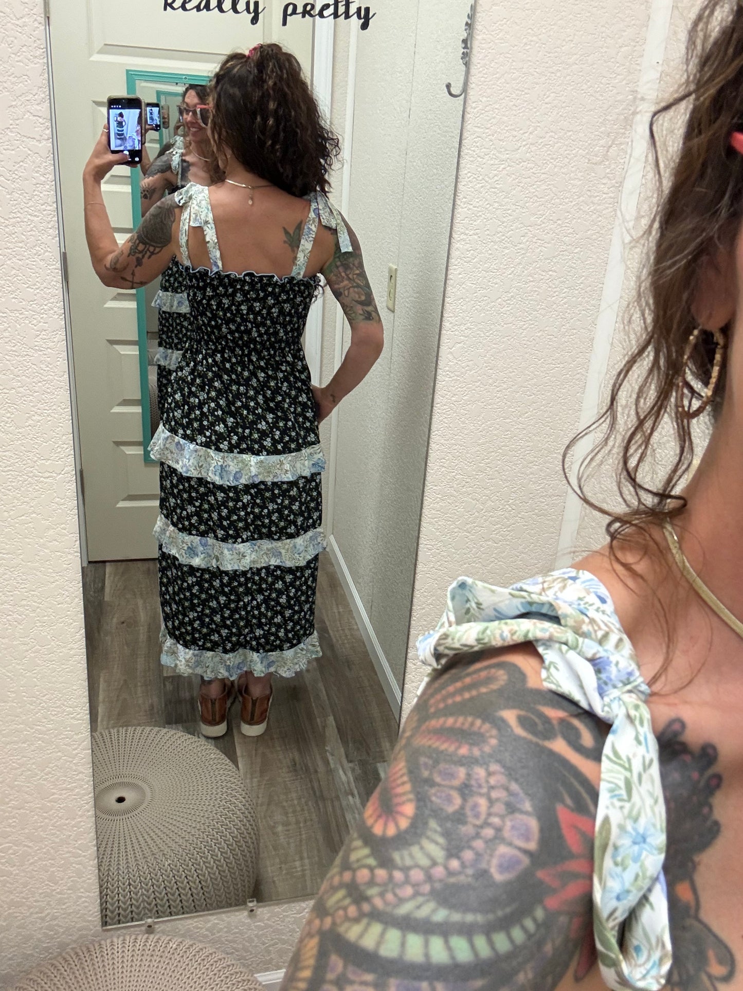 Darling Bows Dress With Pockets